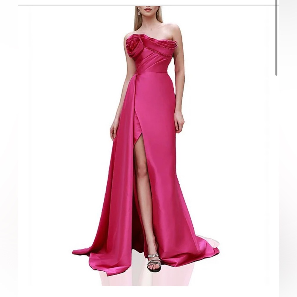 Terani Couture Pink Prom Dress